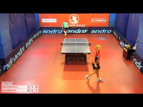 Елизавета Хорошилова - Елена Чунихина        3:0