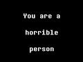 DELTARUNE Chapter 2 Genocide Route Sound Cues