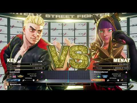 [SFV:CE] musclenoob (Ken) vs. Rikemansbarnet (Menat) [Ranked Match]