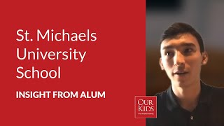 St. Michaels University School, Alumnus Video Review from Sean Finamore