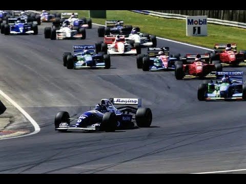 F1 1994 TF1 Grand Prix de Grande Bretagne (Black Flag Schumacher) (Schumacher-Hill)