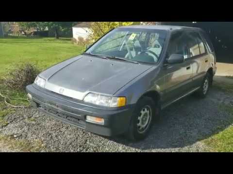 1991 Honda Civic Wagon Walkaround. New Channel!