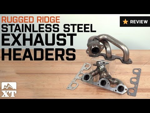 Jeep Wrangler Rugged Ridge Stainless Steel Exhaust Header (2007-2011 3.8L JK) Review