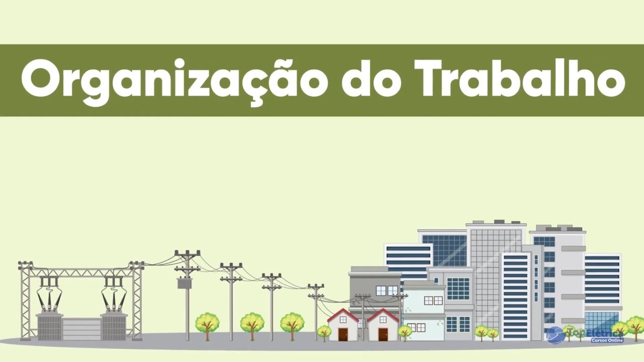 Organização do Trabalho - Top Elétrica Cursos