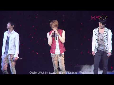 JYJ - The Boy's Letter 소년의 편지 FMV [eng + rom + hangul + karaoke sub]