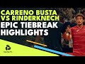 Rinderknech vs Carreno Busta EPIC Deciding Tiebreak Highlights | Gijon 2022