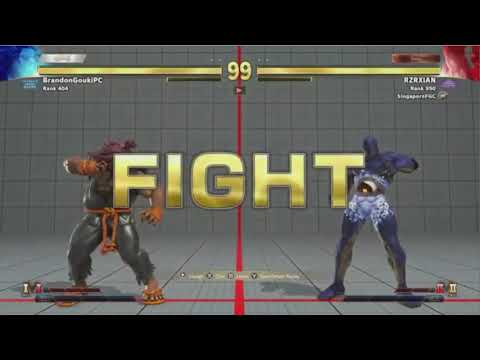 Xian (Seth) vs Brandon (Akuma) EVO 2021 Online South East Asia Losers Final  - Street Fighter V -