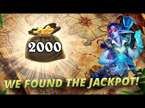 2000 Gold Jackpot in Underground Arena!  Druid Run