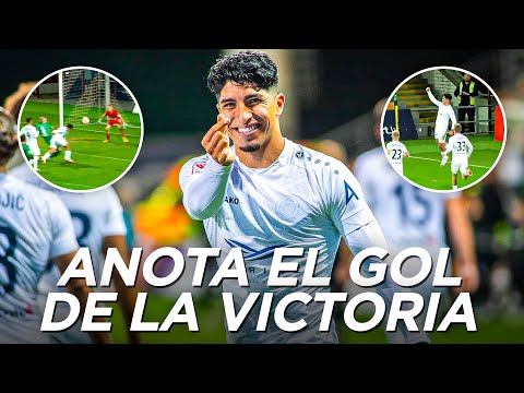 LUIS IBERICO ANOTA EL GOL DE LA VICTORIA EN MENOS DE 10 MINUTOS CON EL RIGA