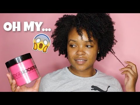 I Tried Style Factor Edge Booster Gel On My 4C Hair...