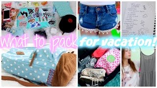 Packing for Vacation ♡ Steps, Tips, and What's in my Carry On