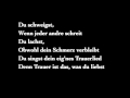 Panik - Du schweigst (Lyrics) 