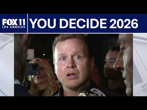Spencer Pratt reacts to early results in LA mayor race