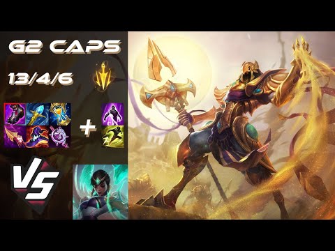 G2 Esports Caps MID Azir vs Karma - EU Challenger Patch 25.S2.4