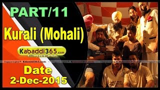 Kurali (Mohali) Kabaddi Tournament 3 Dec 2015