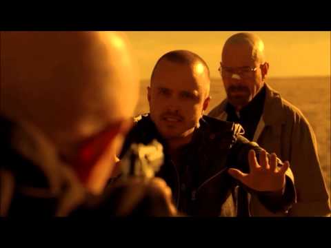 Breaking Bad - Mike and Walter Face Off in the Desert