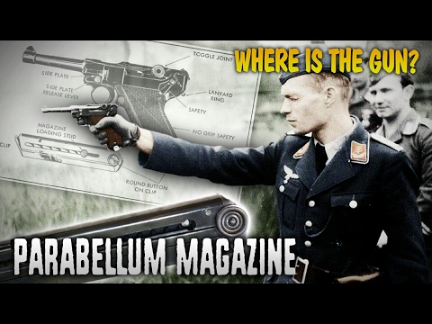 Luger P08 Parabellum magazine Hidden Treasures of WWII Metal detecting