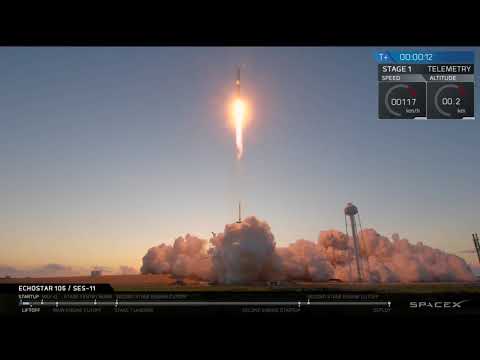 EchoStar 105/ SES-11 Roars into Space