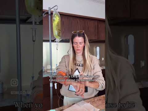 My goal for the winter is DO NOT GET SICK!! #IV #SICK #wildlife