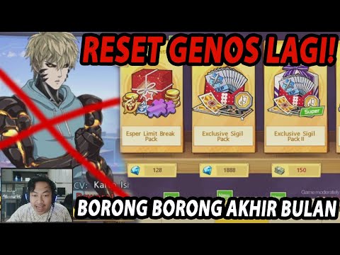 🔥🔥SAATNYA BORONG2 DI AKHIR BULAN, RESET CRITICAL GENOS & GACHA DUSTA! - ONE PUNCH MAN:The Strongest