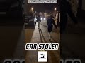 Friends try to chase car thief (London)