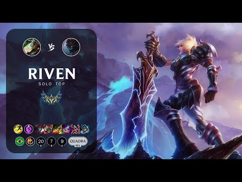 Riven Top vs Maokai - BR Challenger Patch 13.13