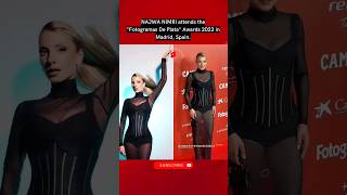 NAJWA NIMRI attends the &quot;Fotogramas De Plata&quot; Awards 2023 in Madrid,Spain.#najwanimri #shorts #spain