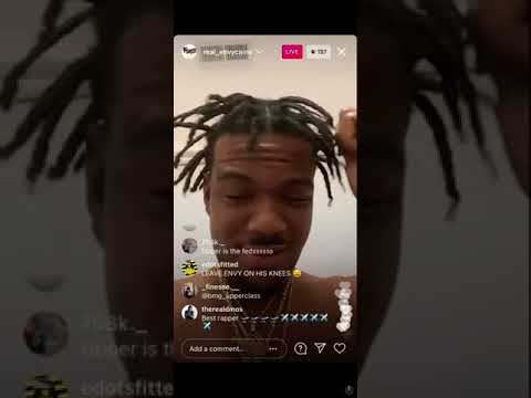 Envy Caine respond to coach da ghost 👻 on Ig live