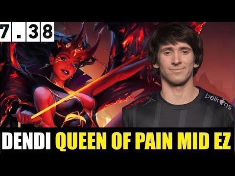 🤯DENDI [Queen of Pain] MID 7.38 - DOTA 2 HIGHEST MMR MATCH#dota2  #dota2gameplay #dota2 #dendidota2