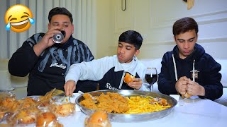 ‏من عندك أخوان تماسيح أكل 😂 #تحشيش ￼￼