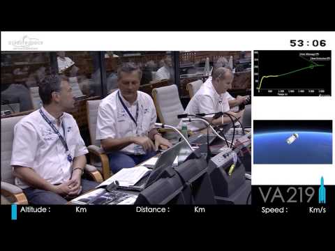Arianespace Vol VA219 / ATV Georges Lemaître (VF)