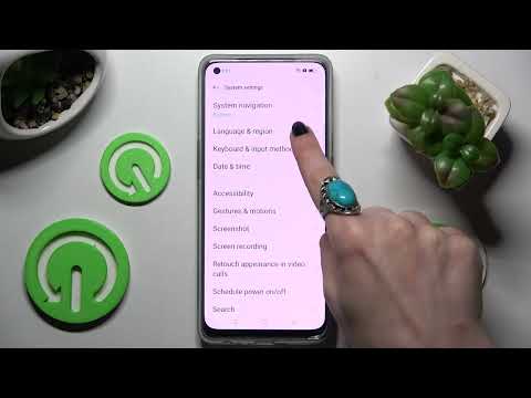 OPPO RENO 7 LITE - How To Turn On & Off Auto Text Correction