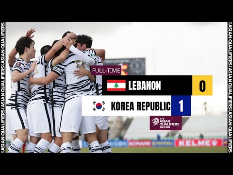 #AsianQualifiers - Group B | Lebanon 0 - 1 Korea Republic