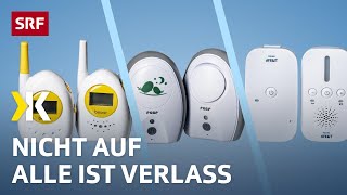 Babyphones im Test: Ein Produkt ist zum Schreien| 2022 | Kassensturz | SRF