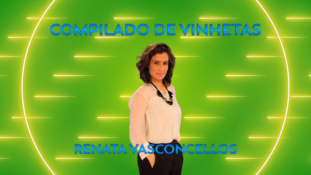 Compilado de Vinhetas dos Programas Apresentados pela "Renata Vasconcellos" (1996 - 2022)