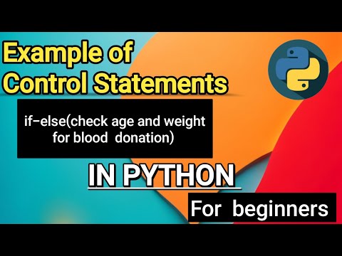 Example Of Control Statement In Python Python Tutorial In Hindi With Notes