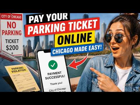 Cute Chicago Parking Ticket Payment Planner
