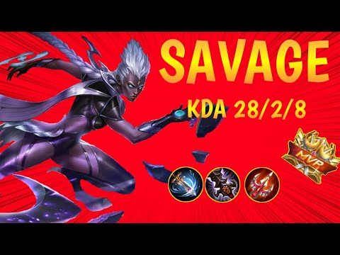PERFECT SAVAGE!! Karrie New Best Build 2020 [ Top 1 Global ] [MyBabyNicole] - Mobile Legends