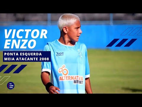 VICTOR ENZO PONTA ESQUERDA MEIA ATACANTE 2008 TVCINEGOL 2022