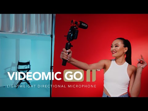 RODE VideoMic GO II Professional Video Microphone For Camera DSLR Studio  Live