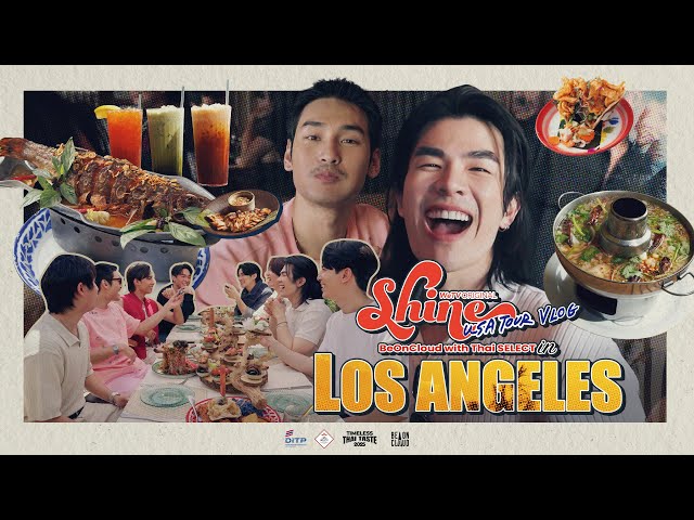 Shine USA Tour Vlog | BeOnCloud with Thai SELECT in Los Angeles