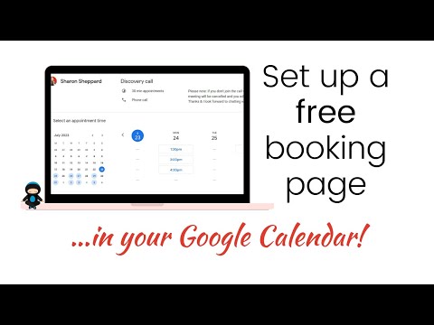 Boost Your Productivity with a FREE Google Calendar Booking System 🚀
