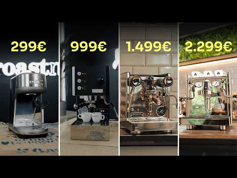 Siebträgermaschinen für Einsteiger: Bambino, Profitec Go, Rocket Appartamento & ECM im Vergleich