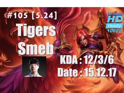 15.12.17 LCK Tigers Smeb Top Lane Quinn(Vs Pantheon) Hardcarry[1080p]#105