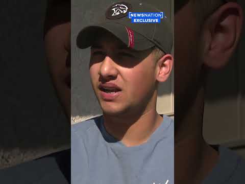 Teen who claims he saw 'nonhuman' figure speaks out