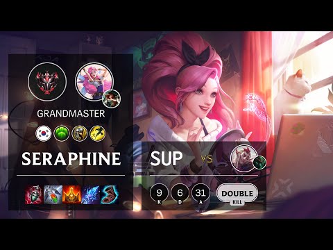Seraphine Support vs Rakan - KR Grandmaster Patch 10.22