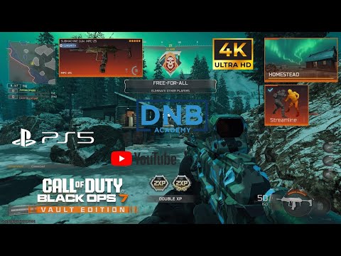 Black Ops 7 Free For All match SMG MPC-25 PRESTIGE 1 HOMESTEAD 4K #callofduty #cod #dnb #bo7 #ps5