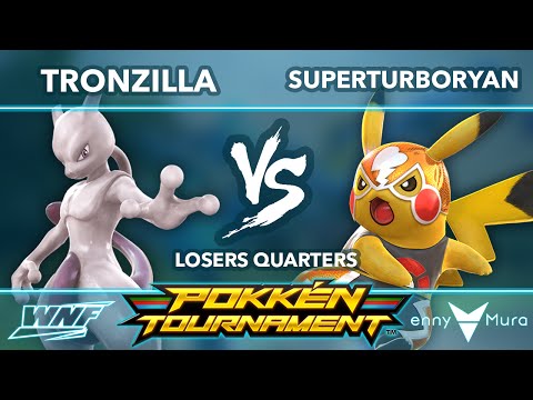 Tronzilla (Mewtwo) vs eM | SuperTurboRyan (Pika Libre) LQ - WNF Pokken 2.3