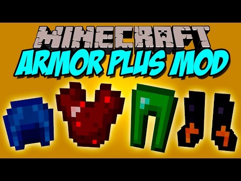ANTONIcra -  ARMOR PLUS MOD - The armor that was missing!  - Minecraft mod 1.8, 1.8.9 and 1.9 Review ESPAÑOL