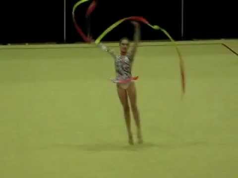 Carmen Whelan Rhythmic Gymnastics Elite Canada 2012 Ribbon